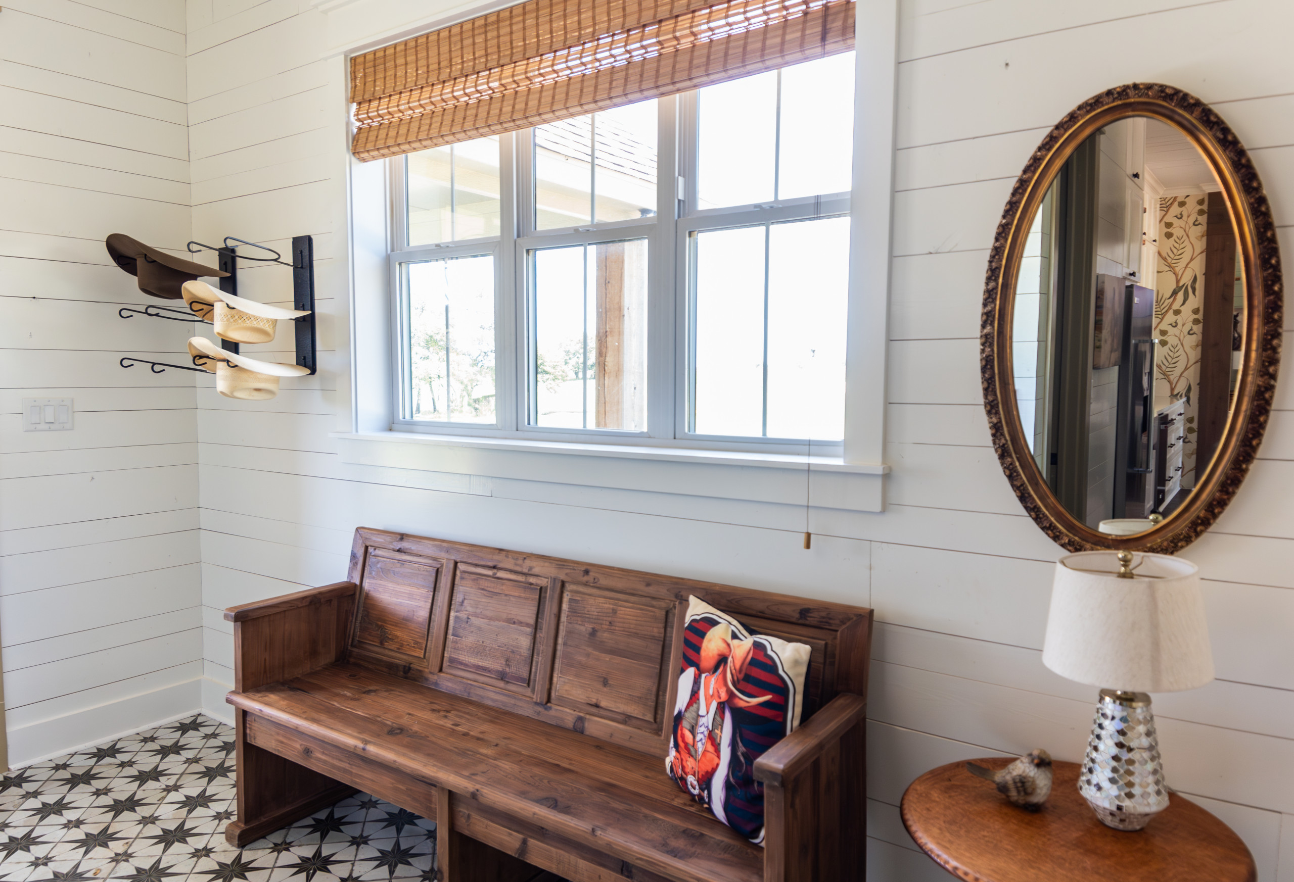Modern Farmhouse Mudroom