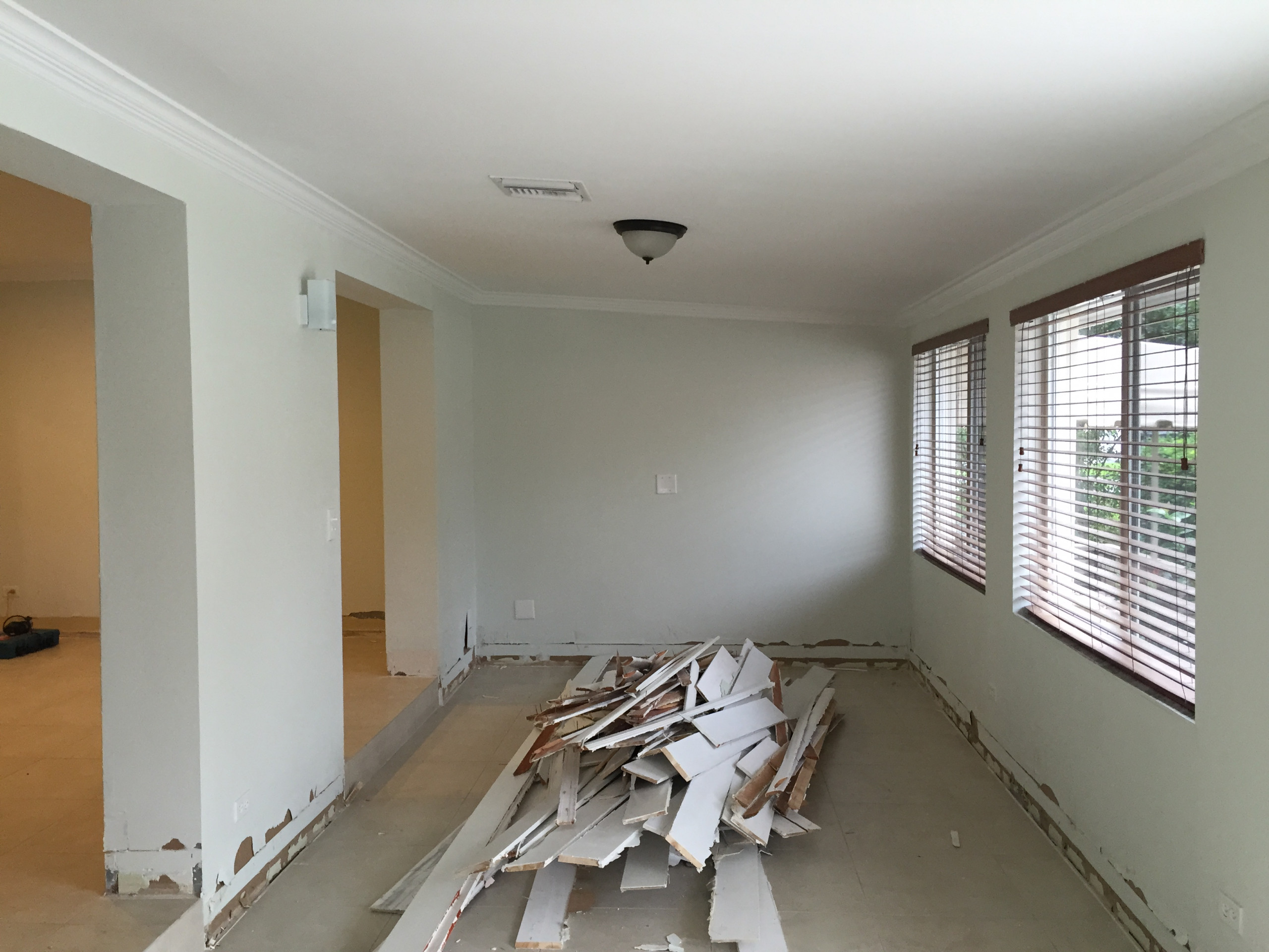 Family Room Before