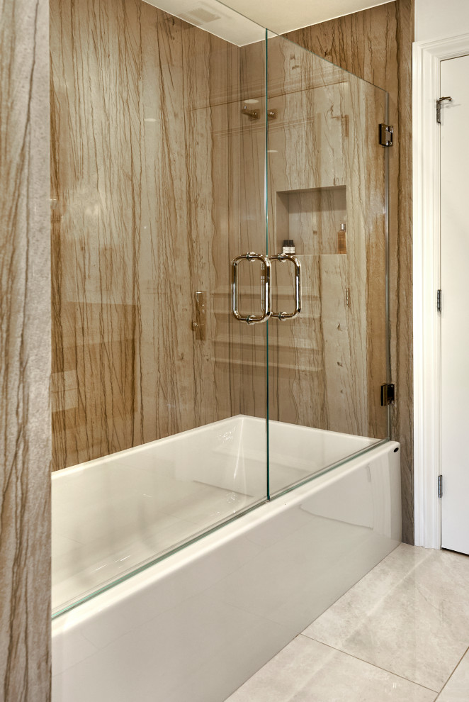 Los Gatos Contemporary Ranch Remodel + Addition Bathroom San