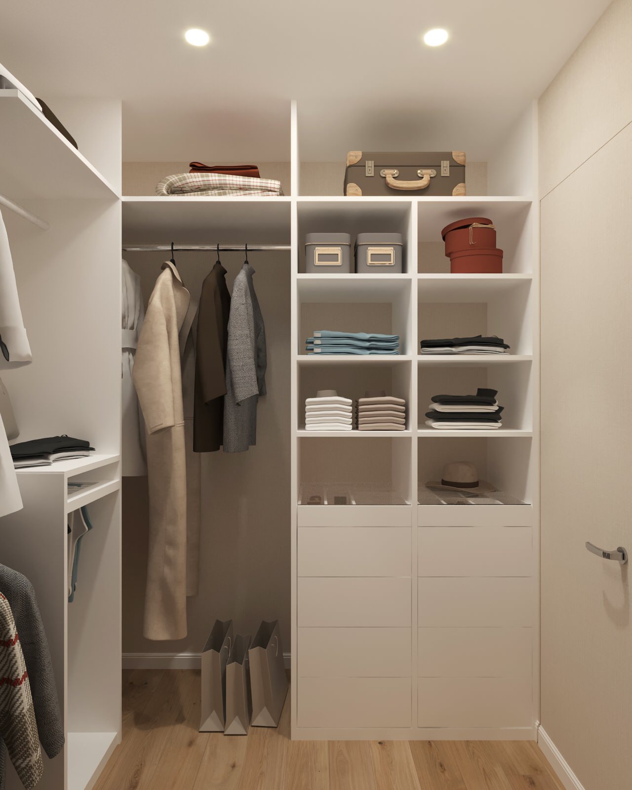 Дизайн проект двухкомнатной квартиры 67,3 кв.м.(старый фонд)