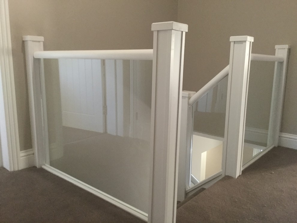 Refurbishment Glass Painted White