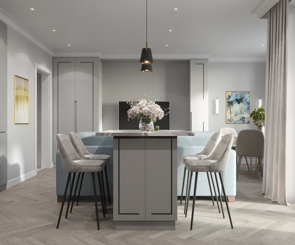 Весна на Заречной улице. Гостиная-столовая