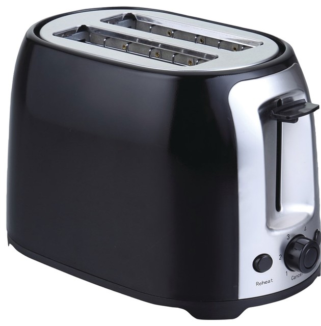 Brentwood 2-Slice Cool Touch Toaster, Black