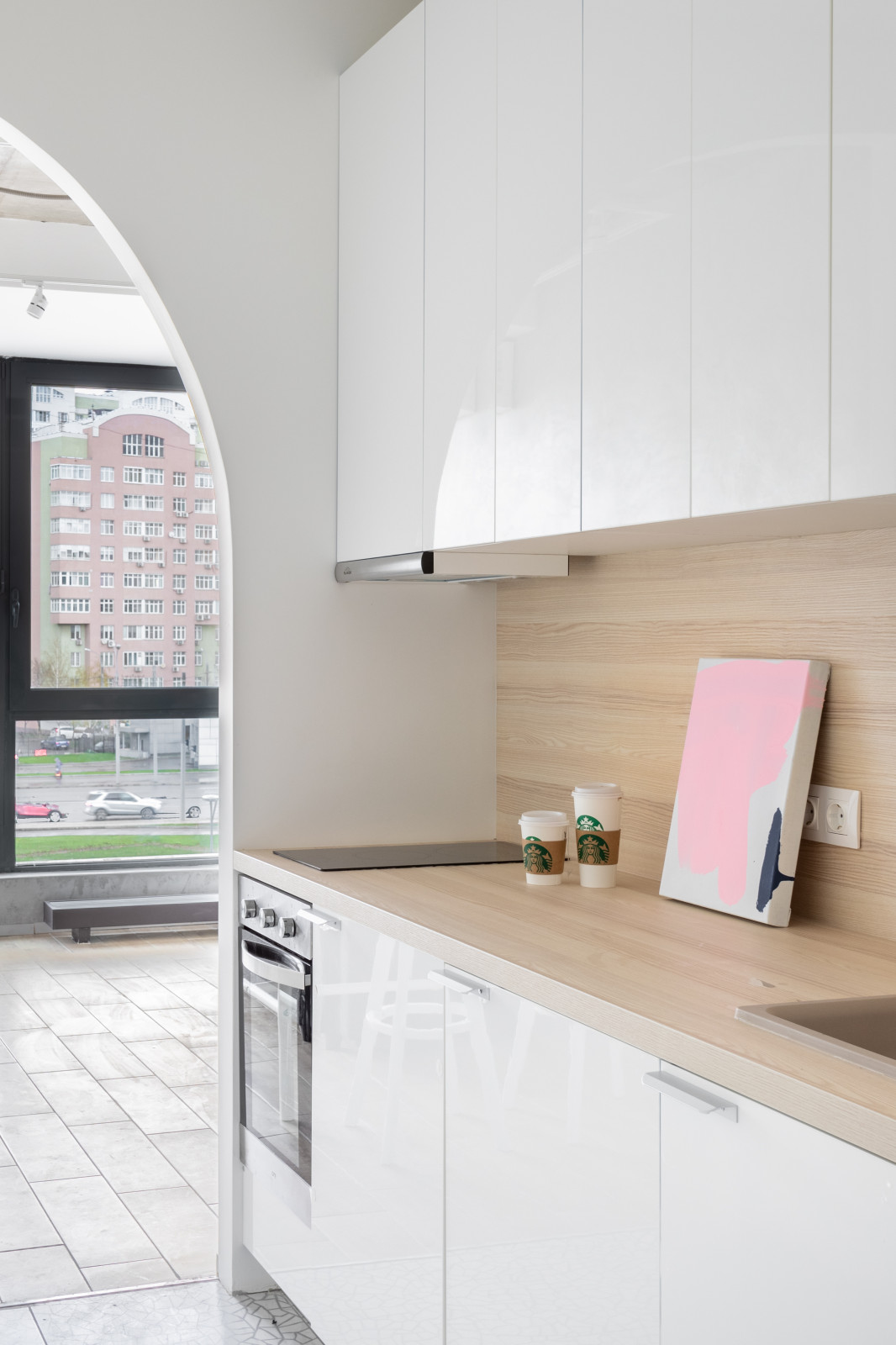 Квартира с полуаркой