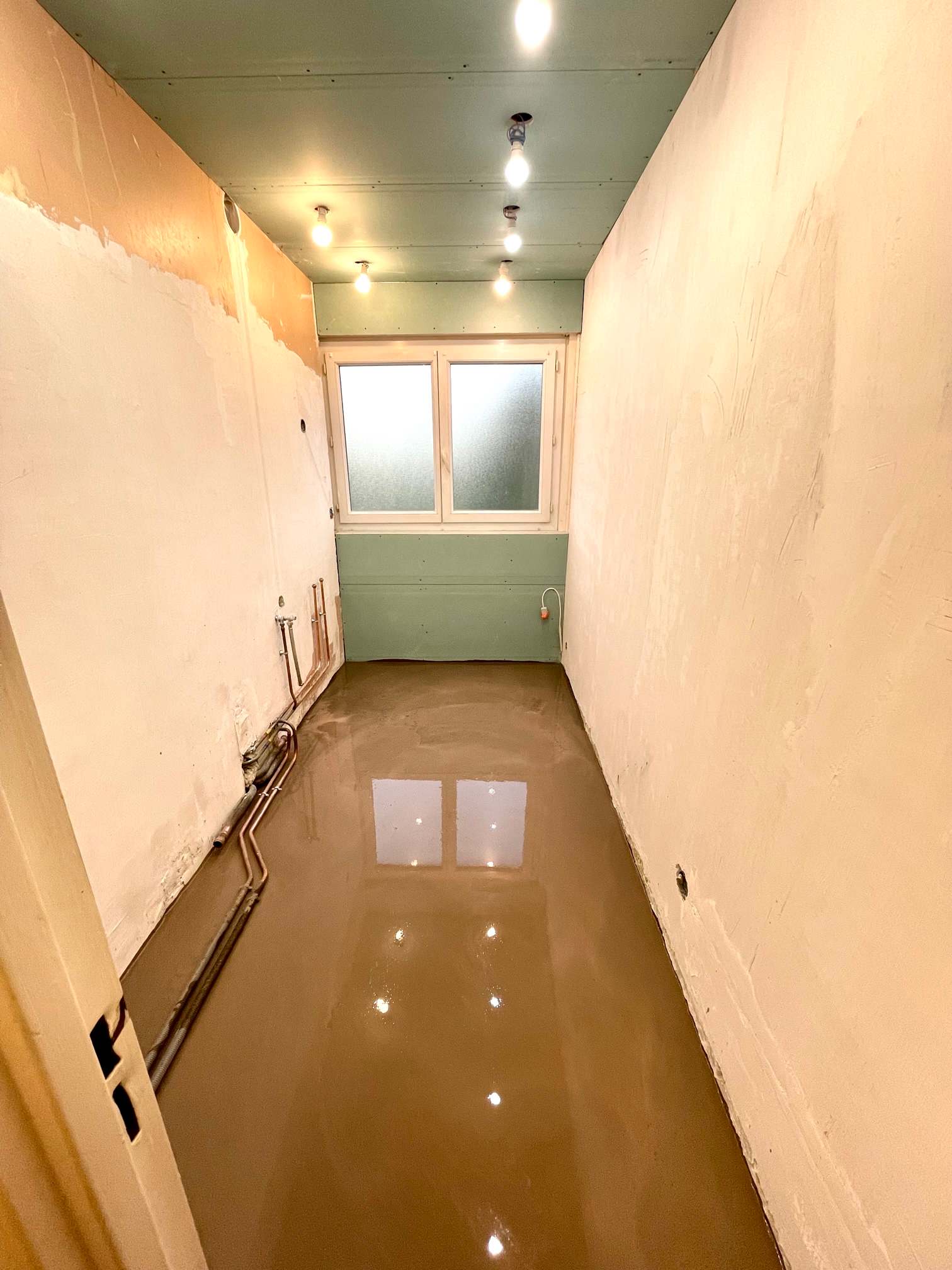 Rénovation salle de bain en salle d'eau