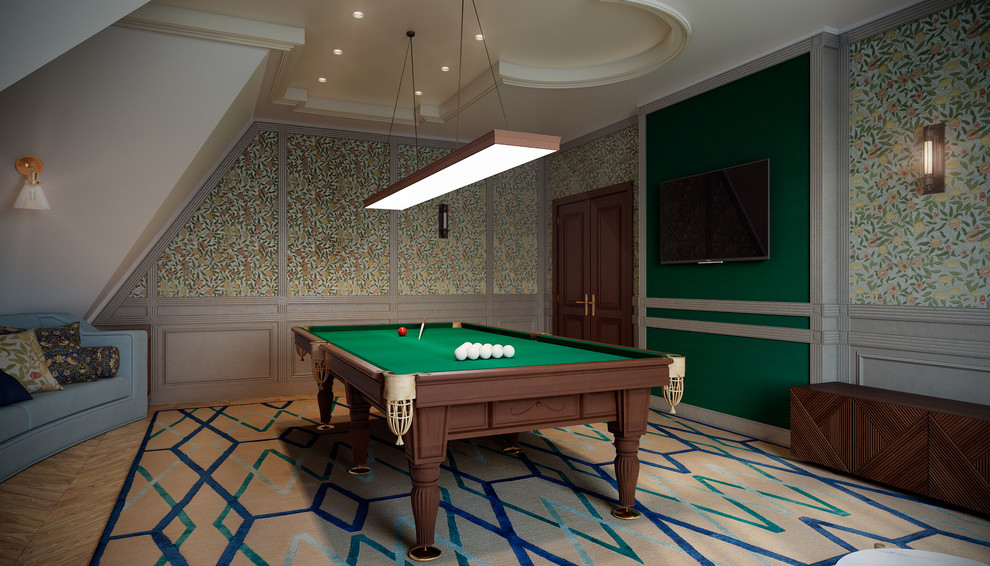 Коттедж в Подмосковье, бильядная
