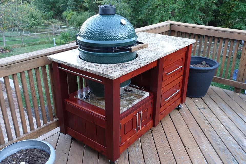 Big Green Egg Cart
