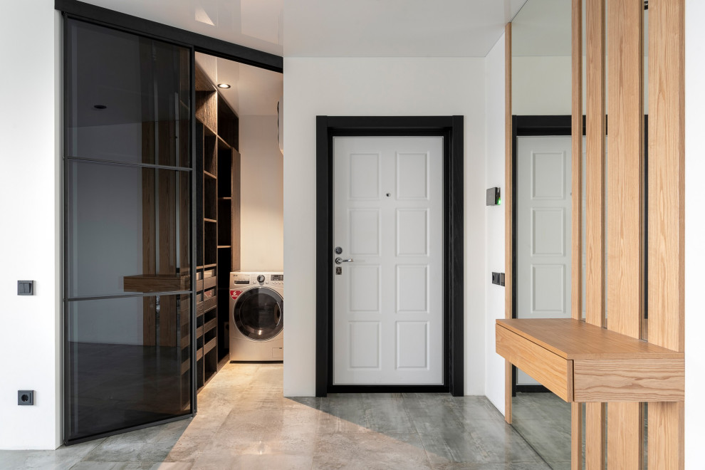 Гардеробная с перегородкой S1200