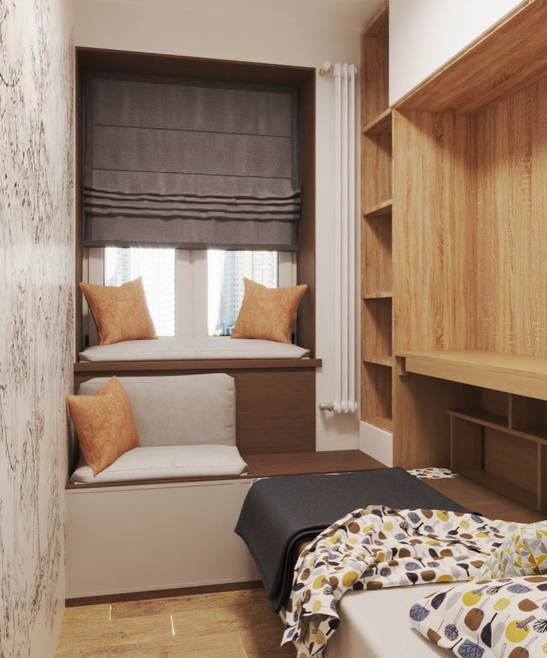 Маленькая площадь: переделка коммуналки в студию