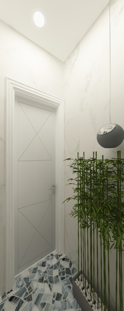 Трехкомнатная квартира в современном стиле в г. Новороссийск