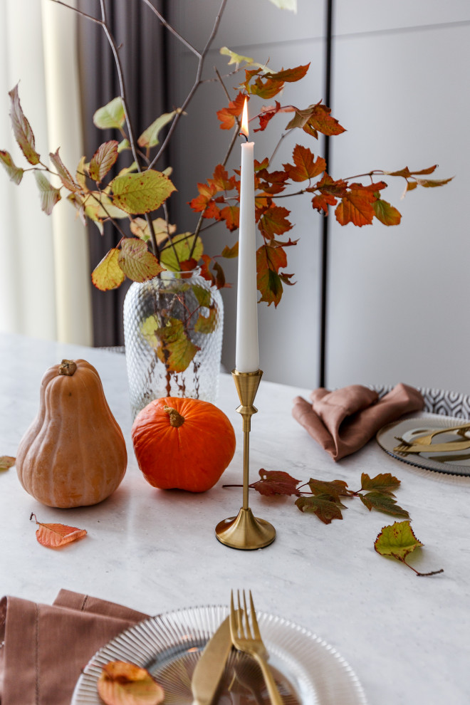 Реализованный дизайн проект квартиры в ЖК "Горный"