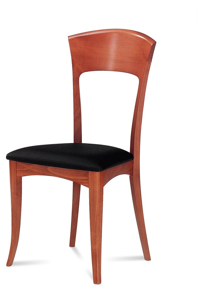 Giusy Dining Chair, Light Cherry (Set of 2)