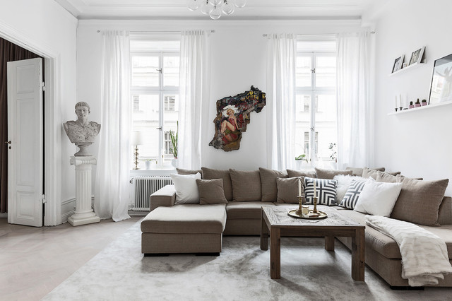 Vardagsrum scandinave-salon