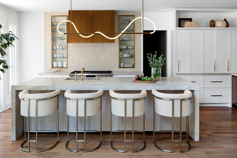 Transitional kitchen photo in Baltimore