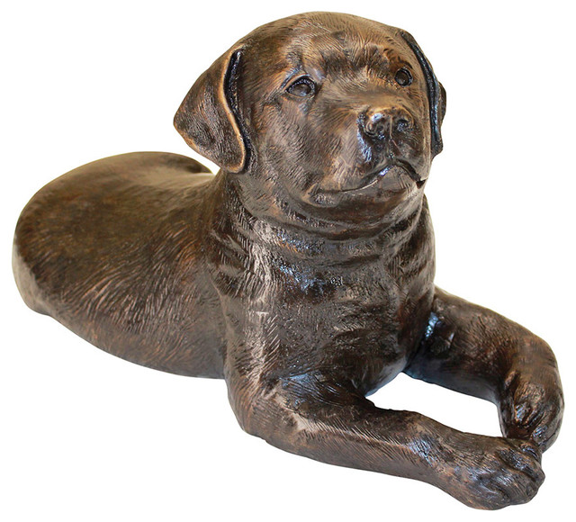 labrador yard statues