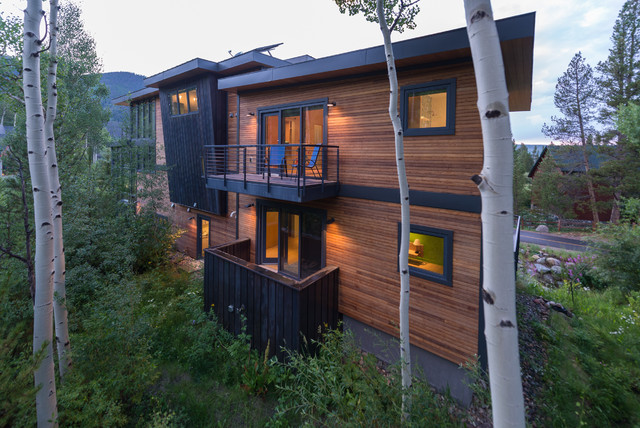 Sharp Residence modern-house-exterior