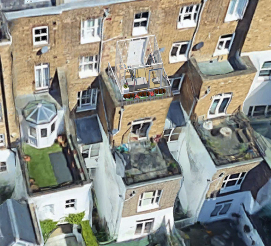 Roof Terrace planning permission Houzz UK