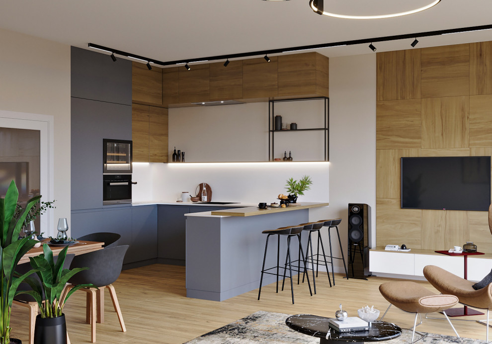 Living room in Prague