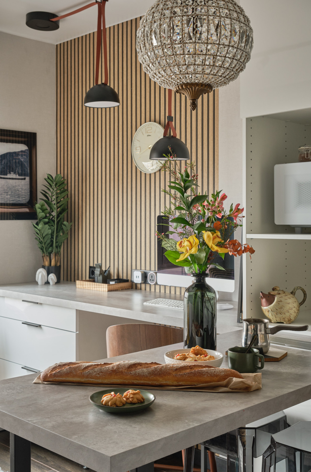 Интерьерная съёмка студии 19 кв.м. на Братиславской (Москва)