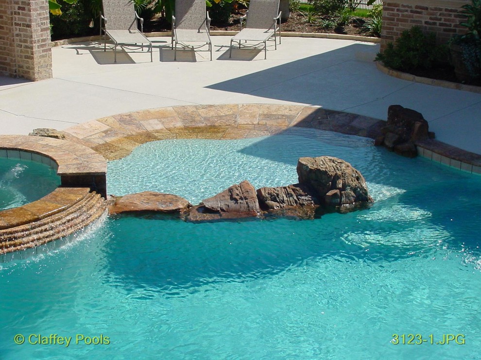 Inspiration for a pool remodel in Dallas