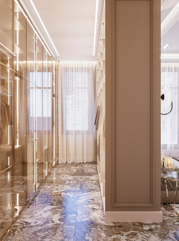 Загородный дом из бруса, Неоклассика