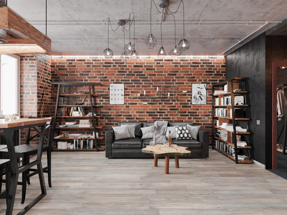 Квартира в стиле лофт