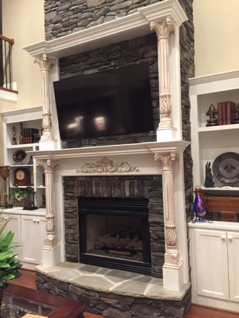 Mantels With Top Panels