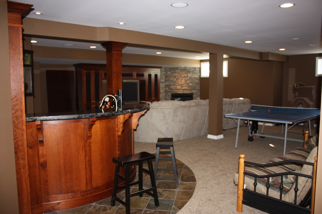 Basement Development transitional-basement