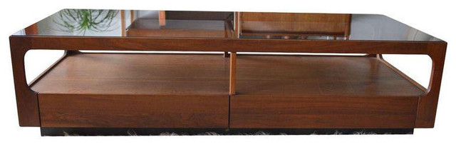 John Keal For Brown Saltman Smoked Gl Table