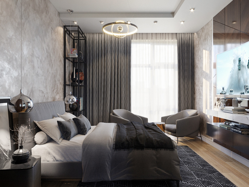 Дизайн однокомнатной квартиры (ул.Благоева, д.21)