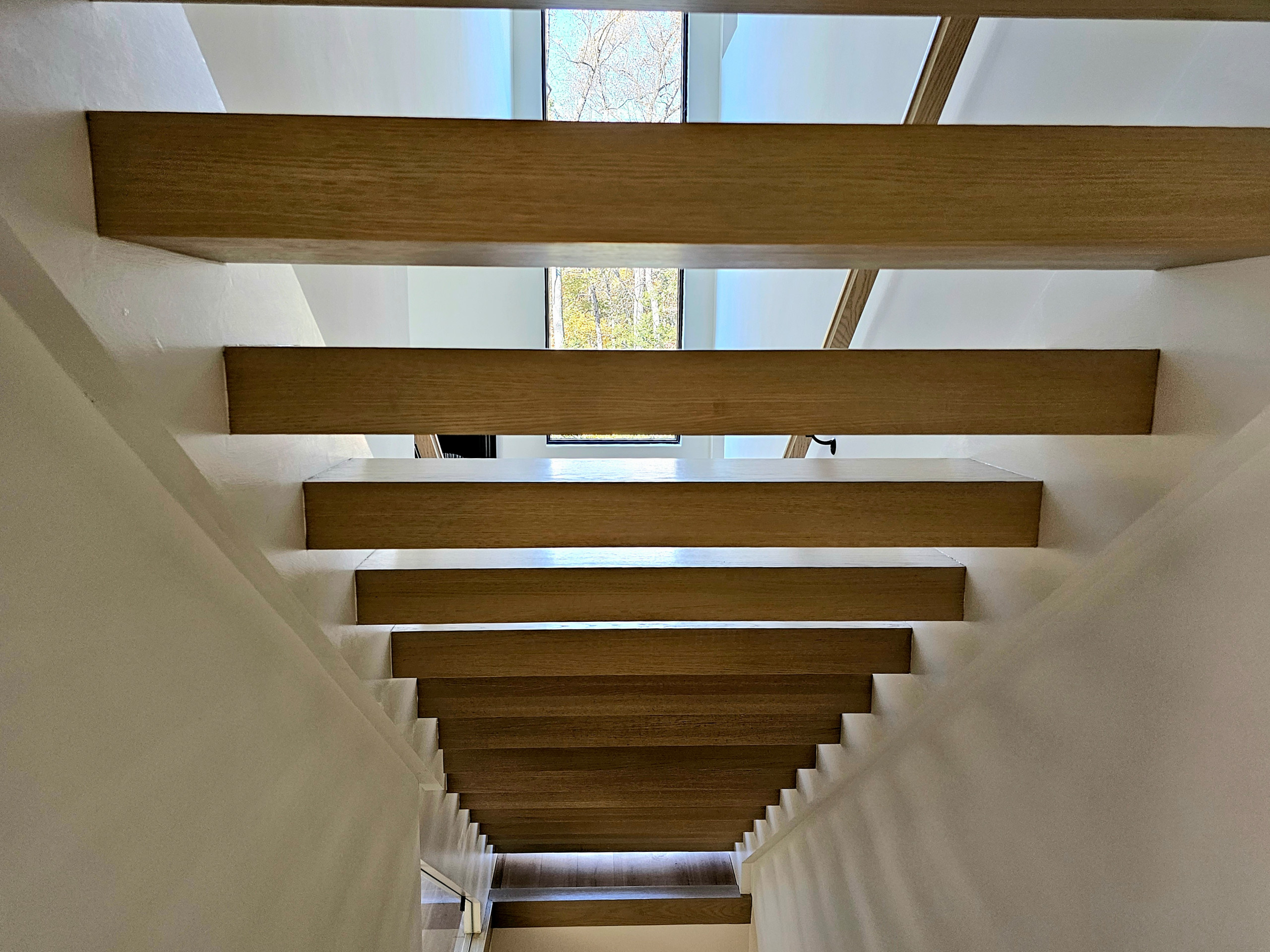 111_Open-Rise Stair with a Stunning Pool View, Great Falls, VA 22066