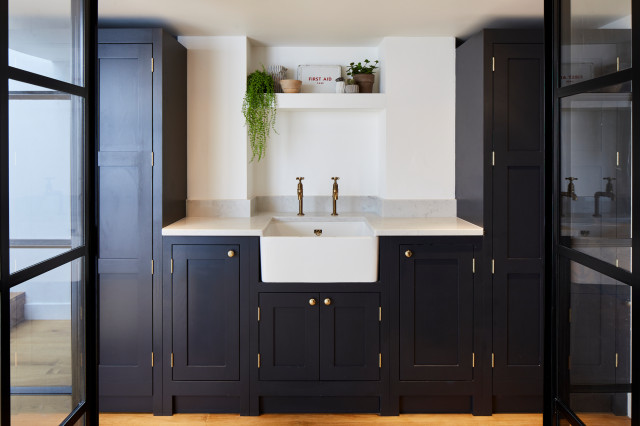 Extension, Loft Conversion and refurbishment contemporary-laundry-room