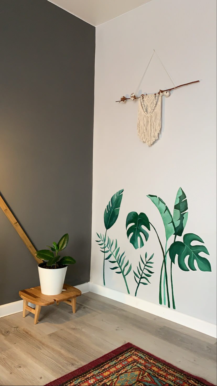 Роспись стен в интерьере