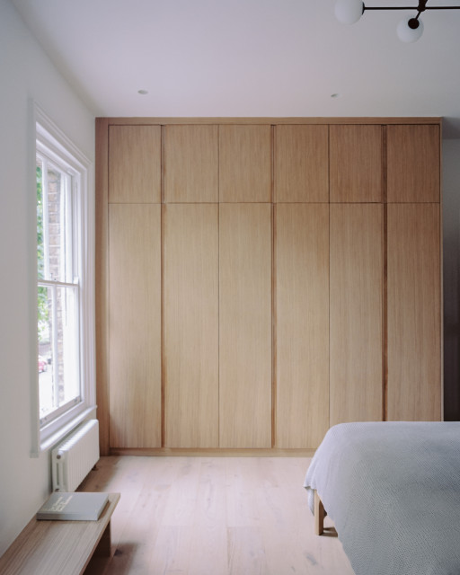 London Fields Renovation skandinavisk-sovrum