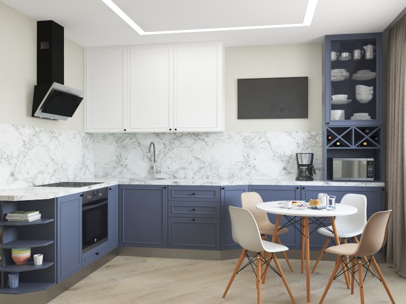 Проект квартиры 43 м2 для сдачи в аренду