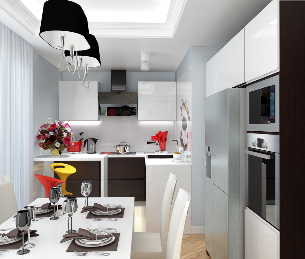 В стиле контемпорари.