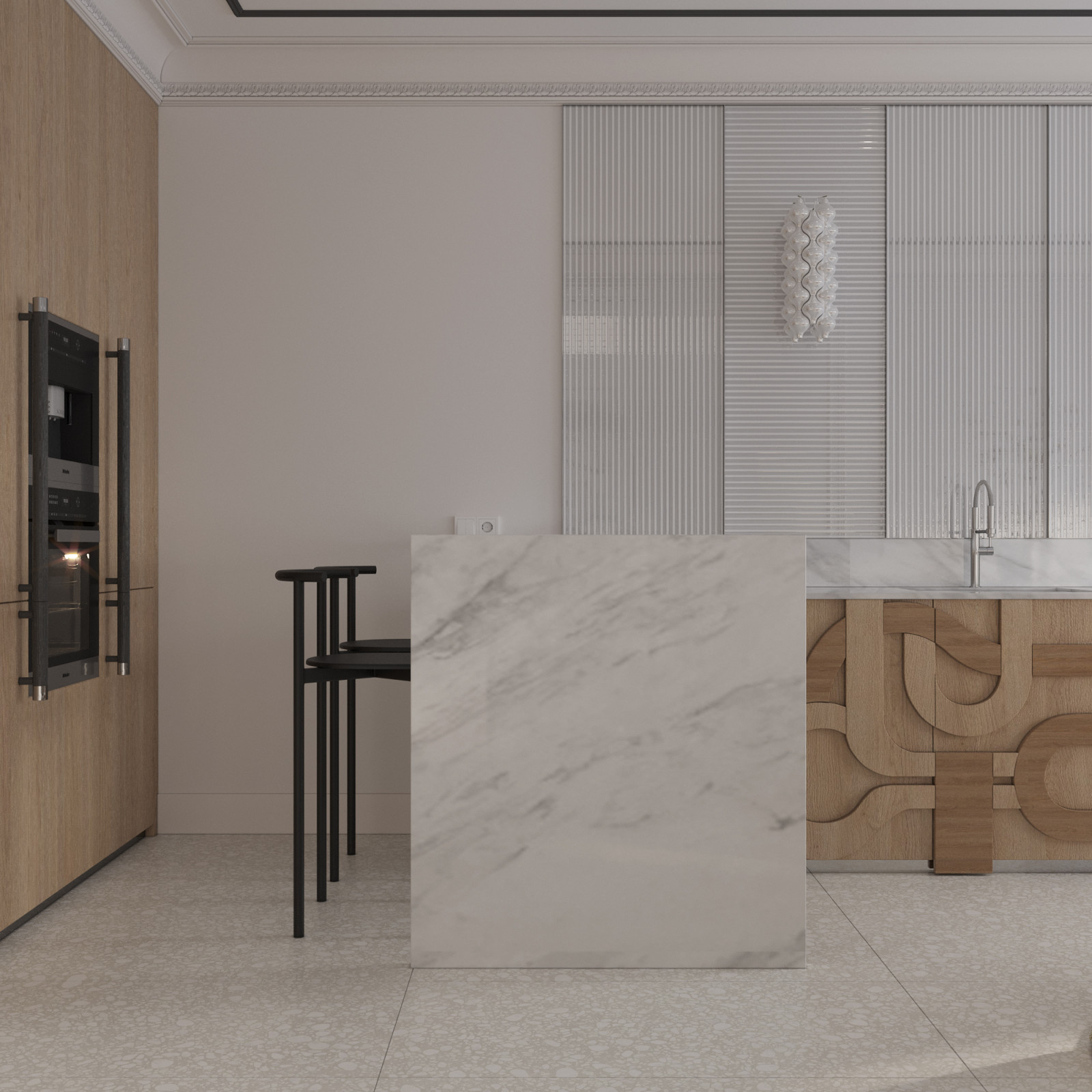 проект  квартиры в ЖК "Мир"