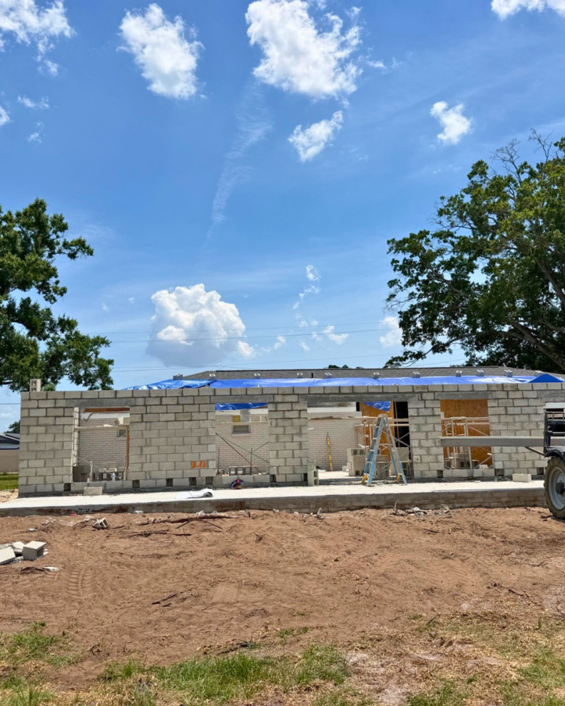 Home Addition — Slab to Block Work (Framing Next)