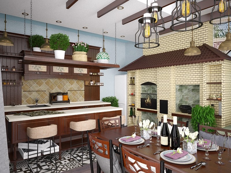 Летняя гостиная