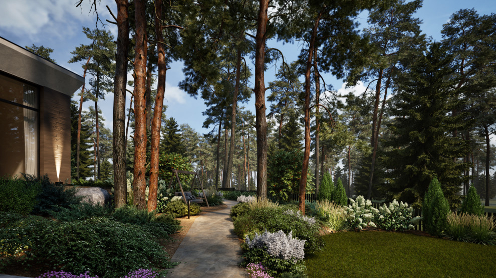 Лесной сад в поселке Урман