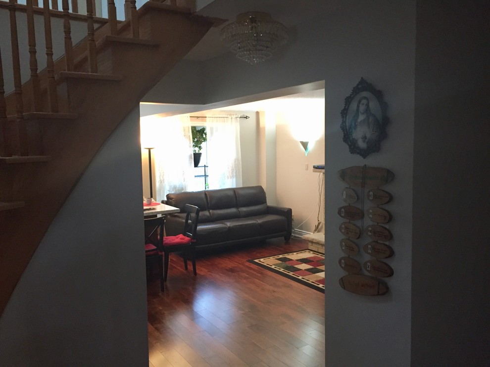Complete Main floor 2 story home in MISSISSAUGA, 15 ft long bearing wall removal