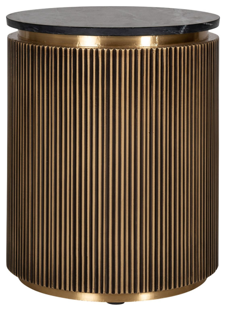 Modern Metal End Table OROA Ironville Contemporary Side Tables And End Tables by OROA