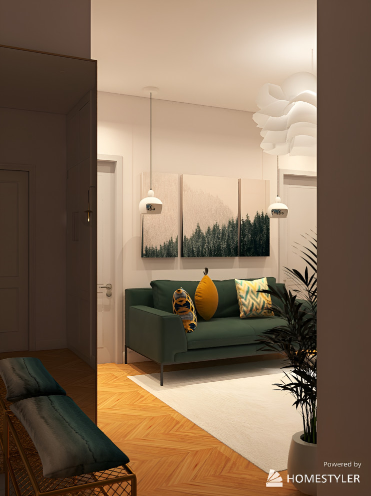 Гостиная в стиле современной классики