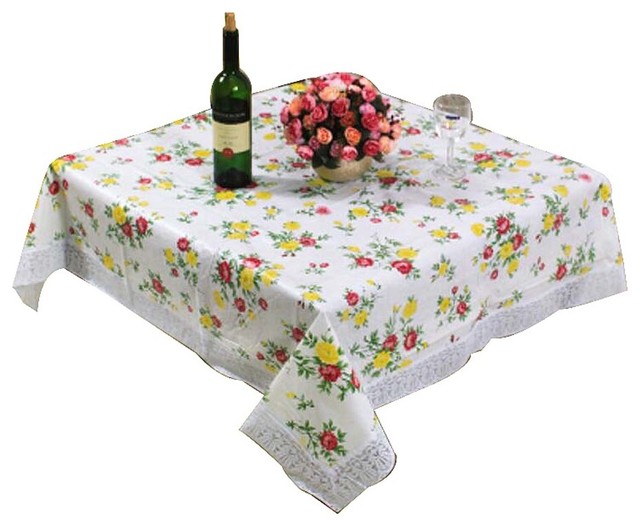 Rural Style Table Cloth Decorative Large Square Tablecloths Rural Style Table Cloth Decorative Large Square Tablecloths Desk Covers Traditional By Blancho Bedding