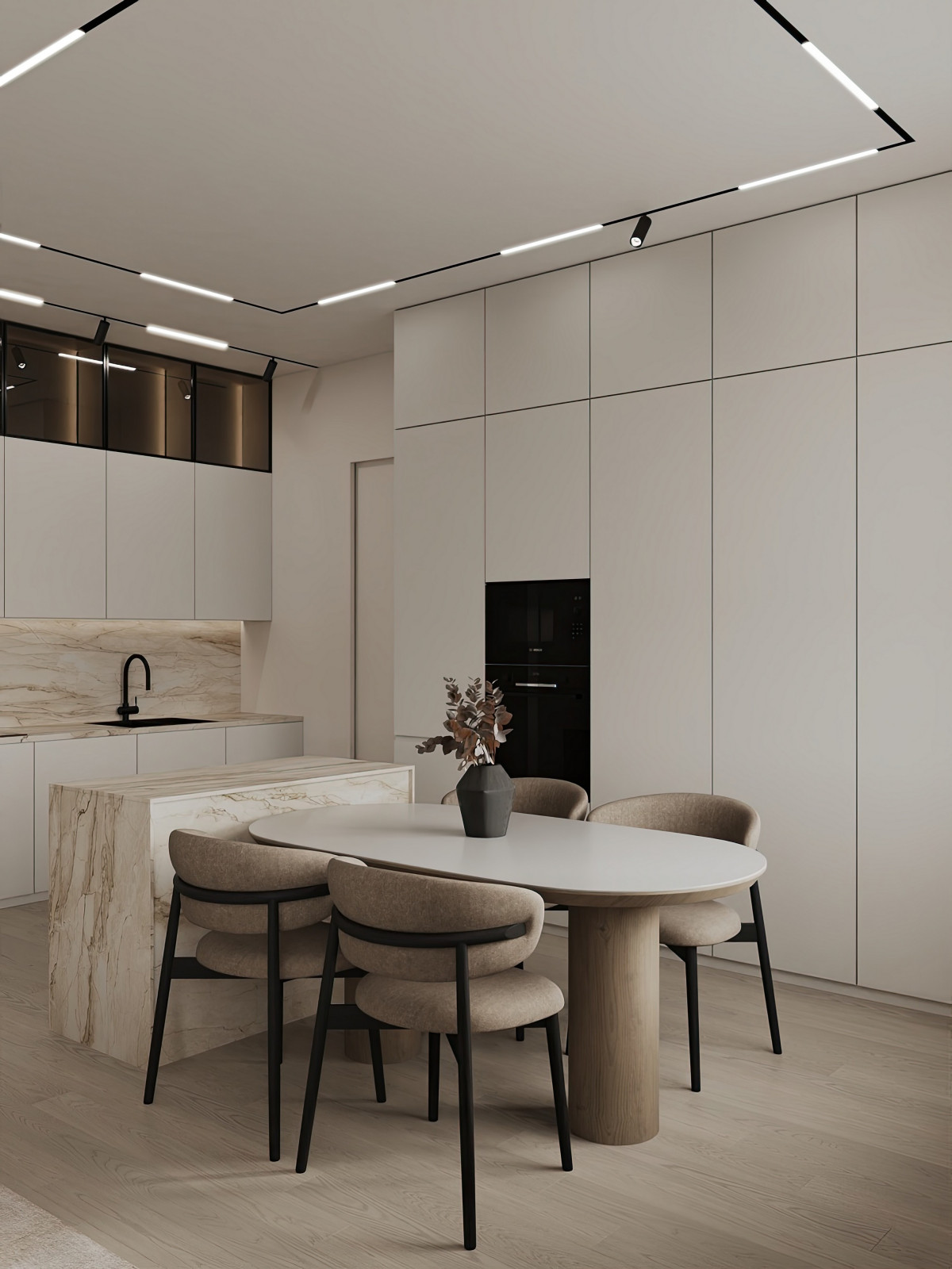 Дизайн и ремонт квартиры в ЖК Tophills - Минимализм как искусство