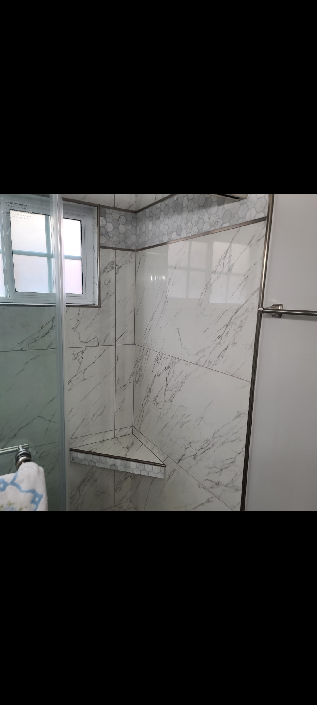 Walk in shower