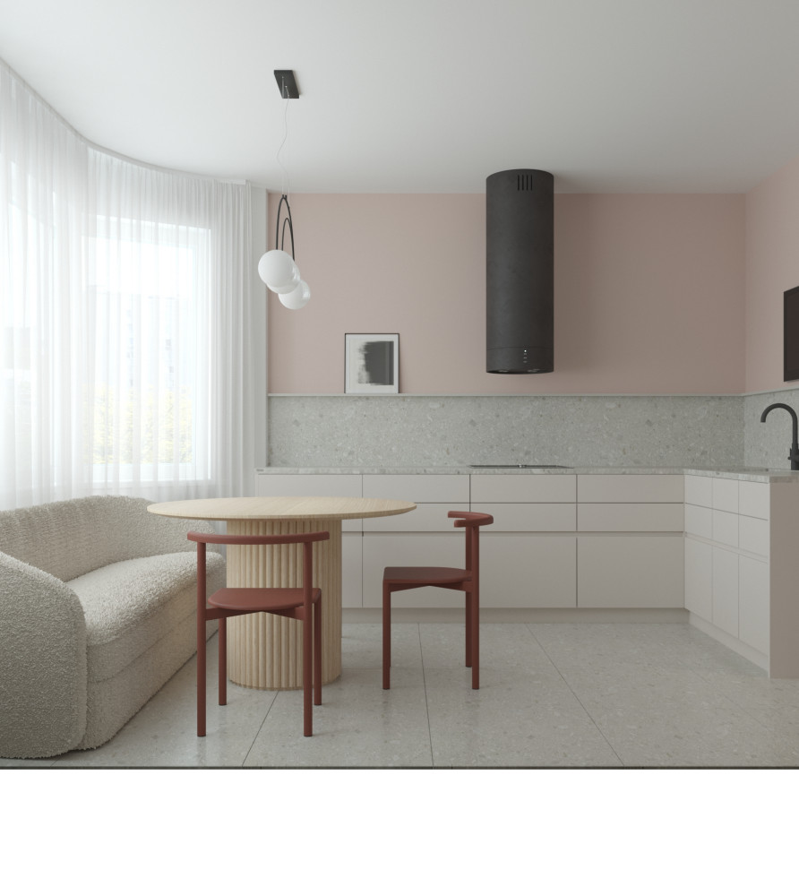 Интерьер с нотками ретро