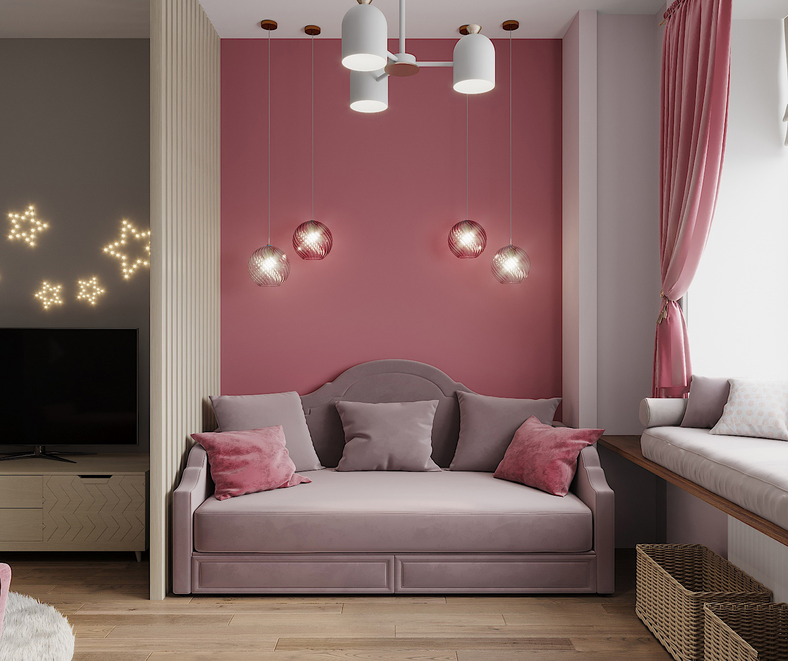 Комната младшей девочки