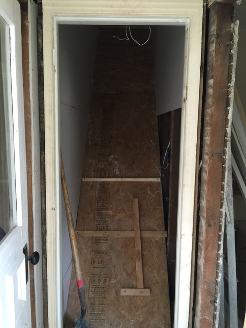 Above Stairs Storage