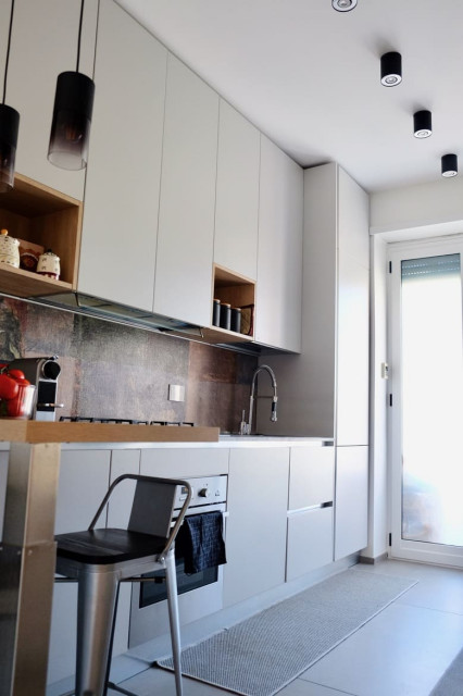 Restyling Casa a Roma kitchen